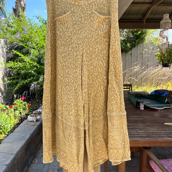 Spell Mustard Wide Leg Pants & Jumpsuit - Picture 11 of 13